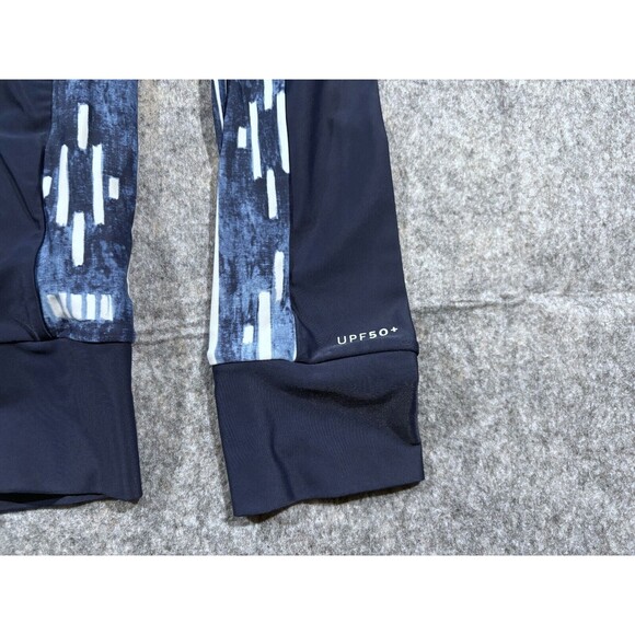 RIP CURL Womens Navy Full Zip Stretch Active Hoodie Jacket Sz 6 UPF 50+ - Picture 5 of 11